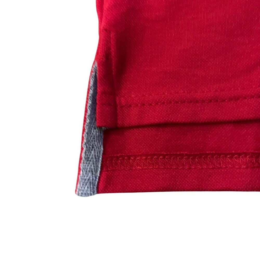 Arizona Boys L 14/16 Red Flex Polo Shirt New No Tags - Picture 6 of 10